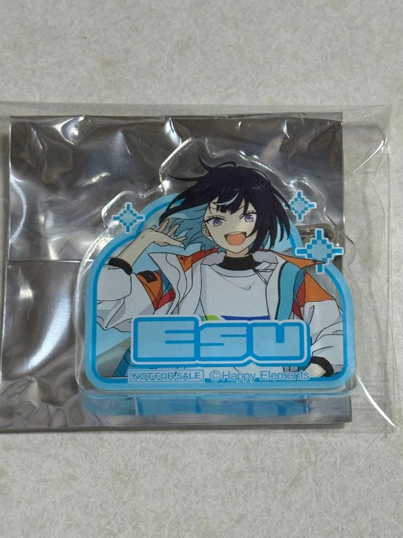 あんスタ エスプリ エス 冴霧笑主 アクリルバッジ - メルカリ