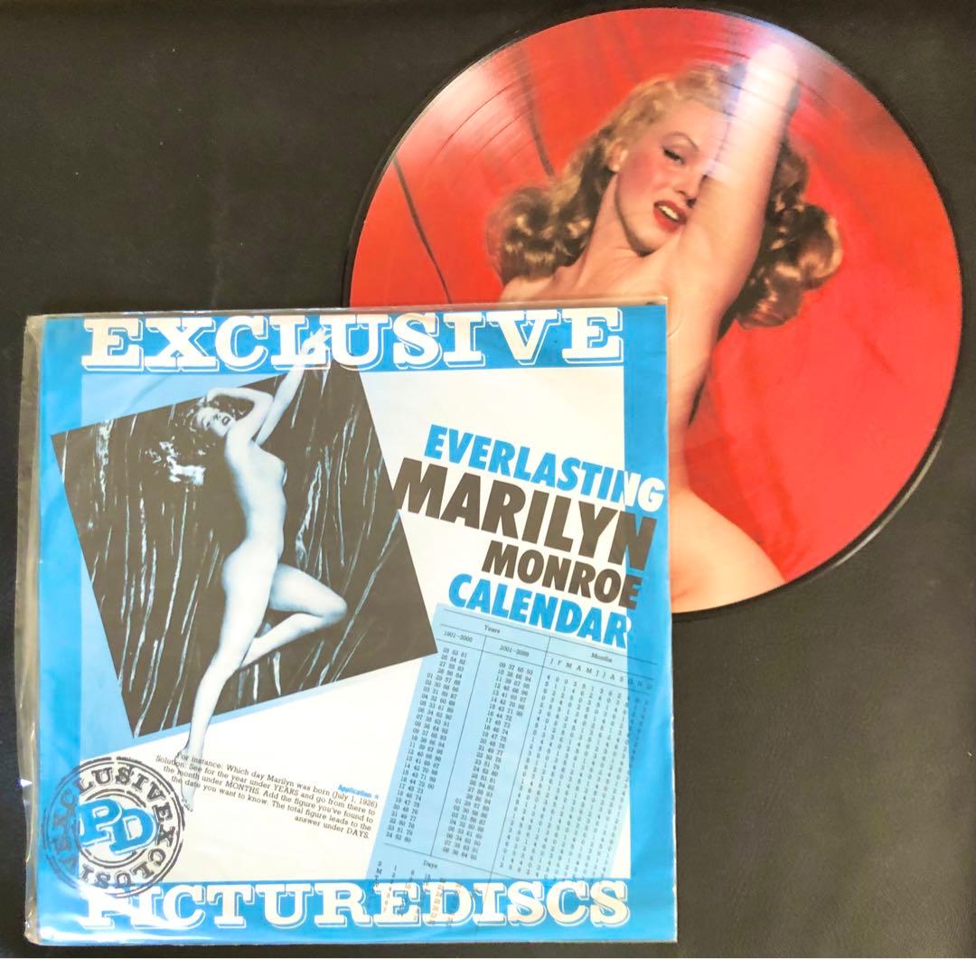 Marilyn Monroe マリリン・モンロー ピクチャーレコード 1984 - メルカリ