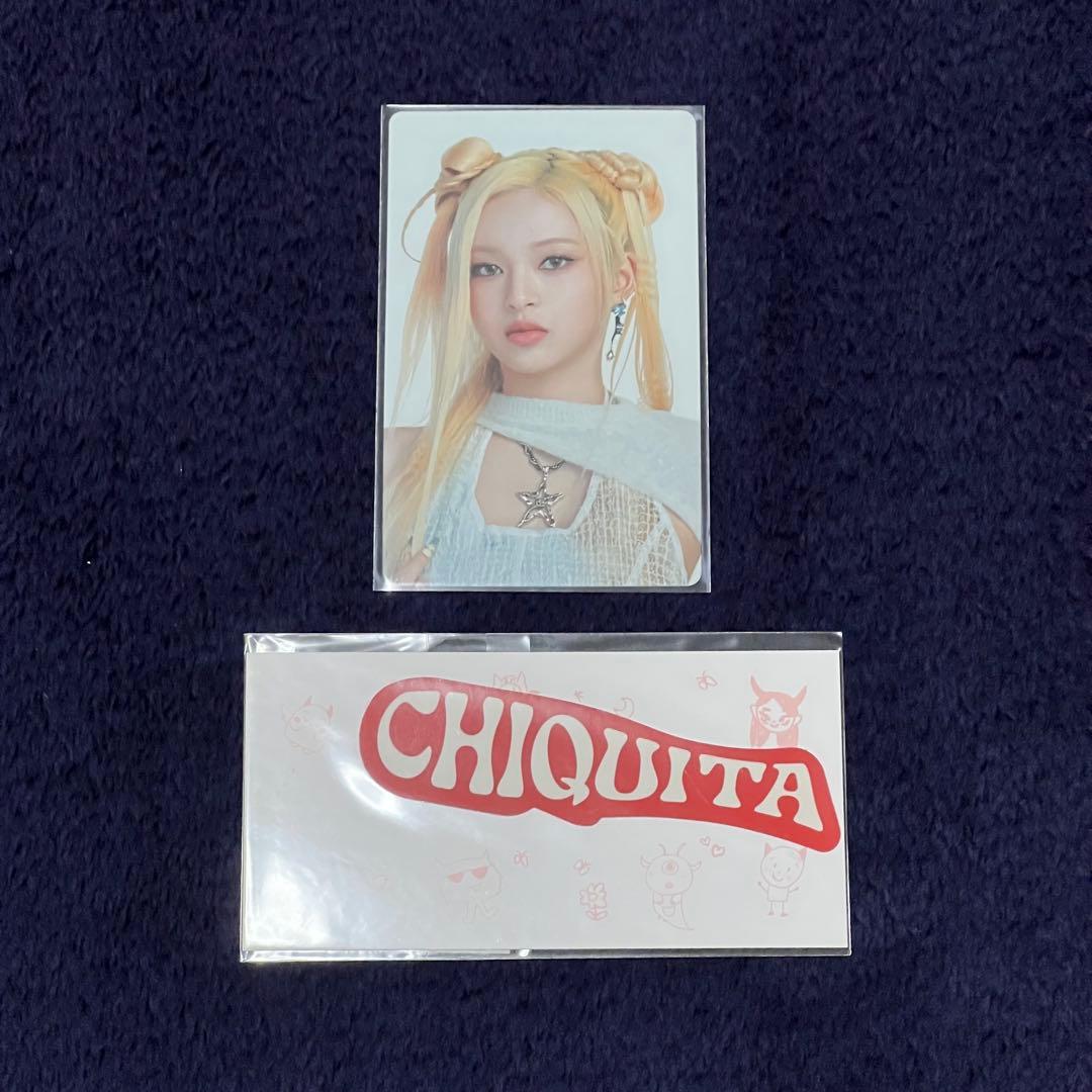 BABYMONSTER CHIQUITA ステッカー 購入特典 トレカ セット - メルカリ