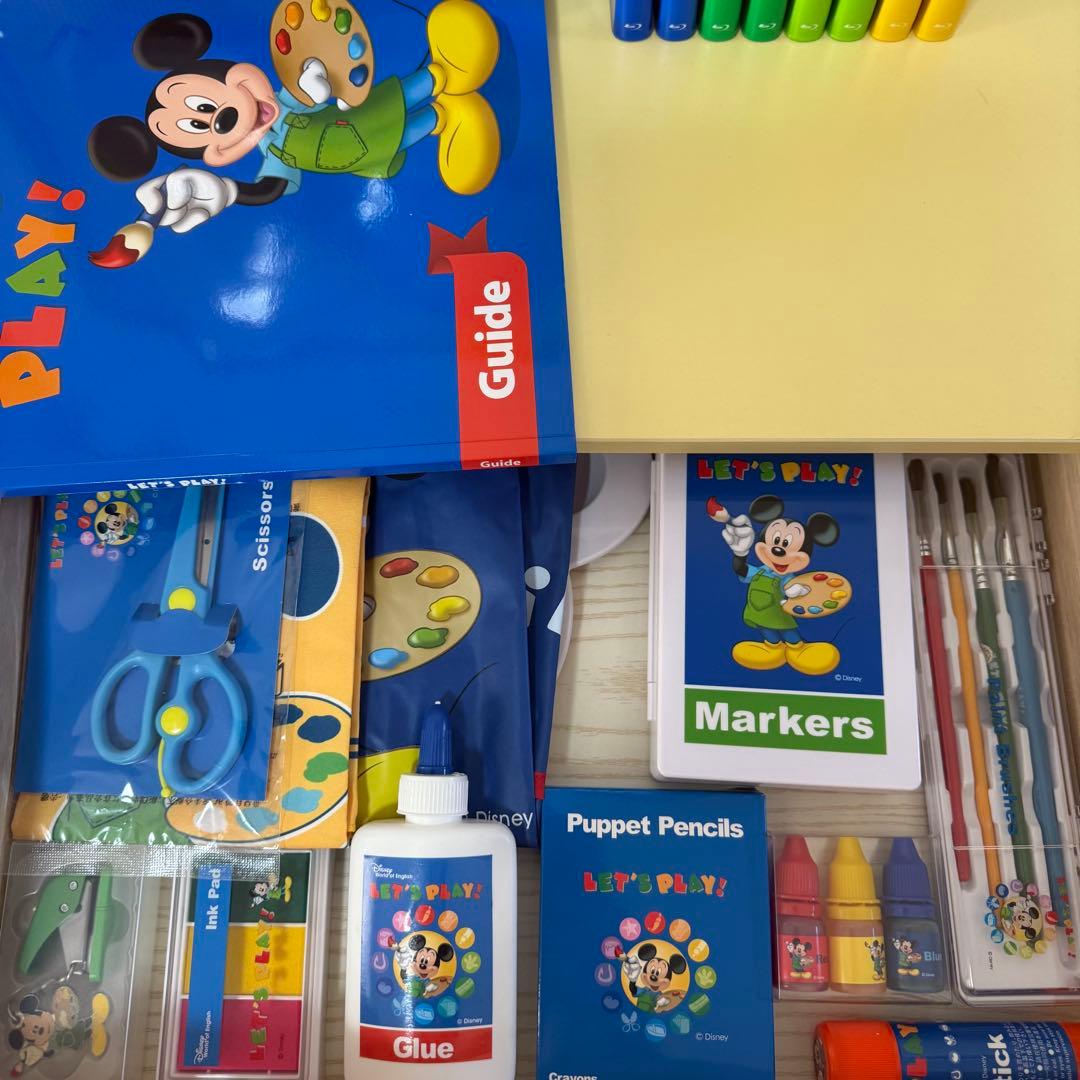 ジャンク品】DWE レッツプレイ ディズニー英語システム リニューアル版