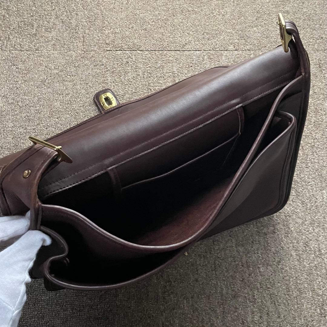 ☆*☆様 希少✨COACH コーチ ビンテージ 5180 ブルリーフケース 2w