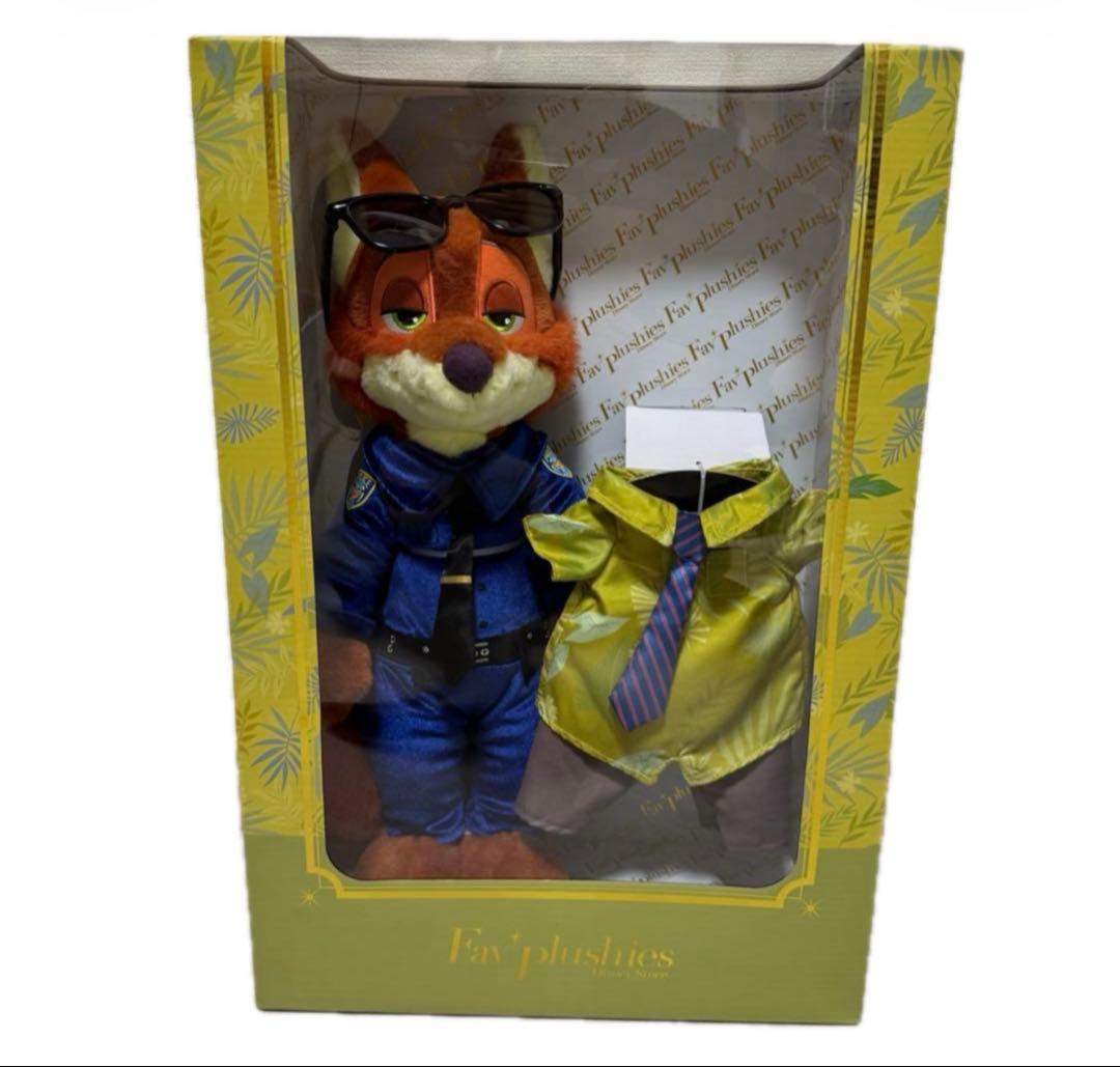 ニック・ワイルド ぬいぐるみ・コスチューム セット Fav'plushies