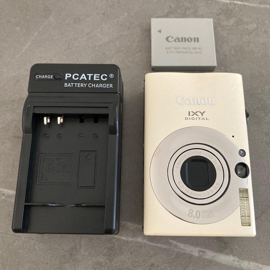 【Canon】IXY DIGITAL20IS コンパクトデジタルカメラ ホワイト IXYD20IS｜Canon デジタルカメラ IXY (イクシ) DIGITAL 20 IS(ホワイト