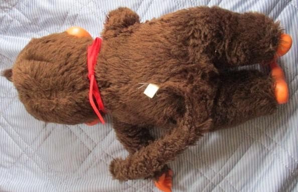 モンチッチ ぬいぐるみ2体 セキグチ 泣き顔 赤いスタイ 男の子 BIG