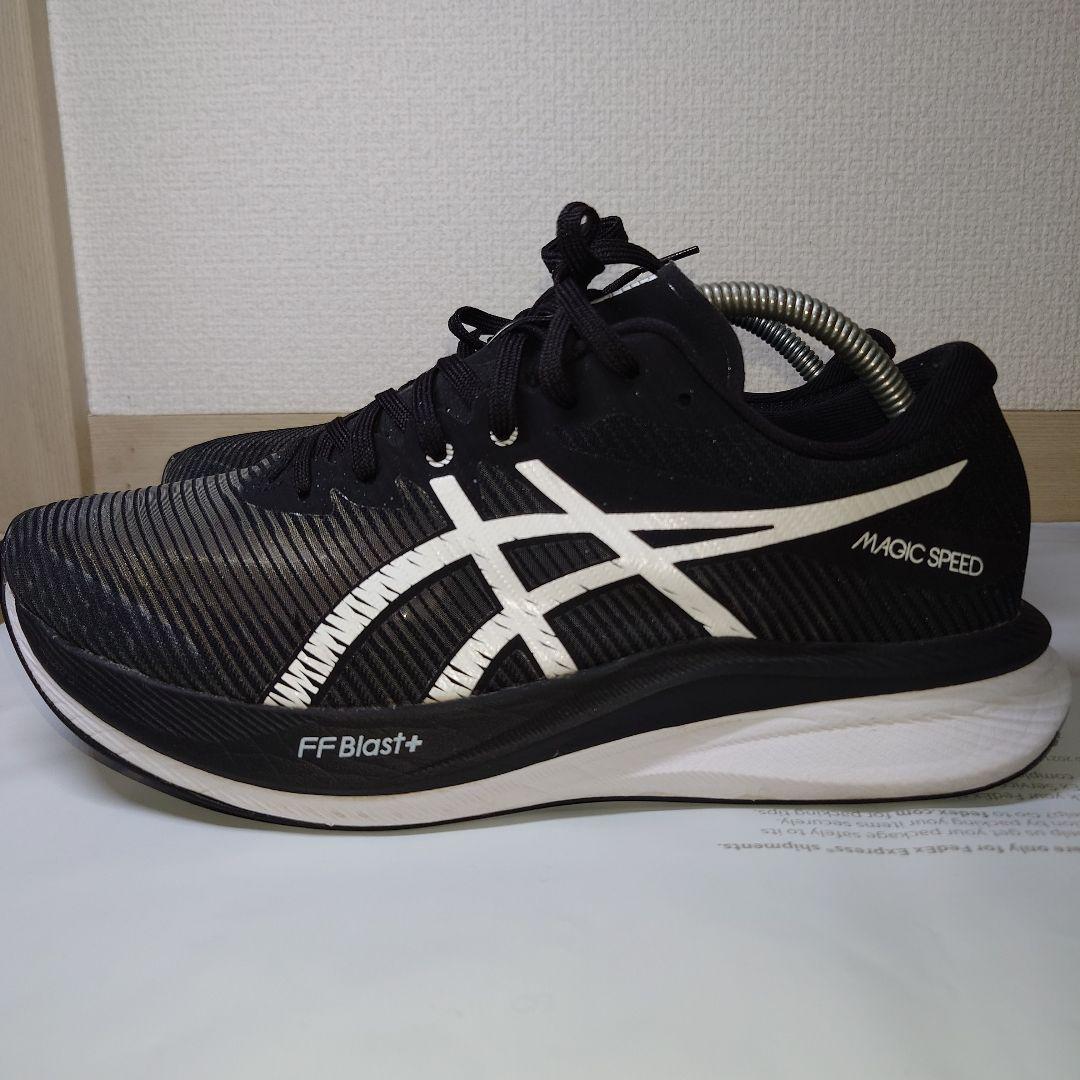 ASICS MAGIC SPEED3 ブラック/ホワイト 27cm - メルカリ