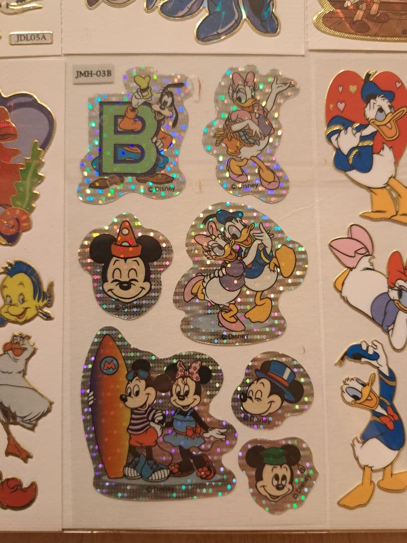 超希少！】90s ヴィンテージ ディズニー シール 10シートセット 台湾