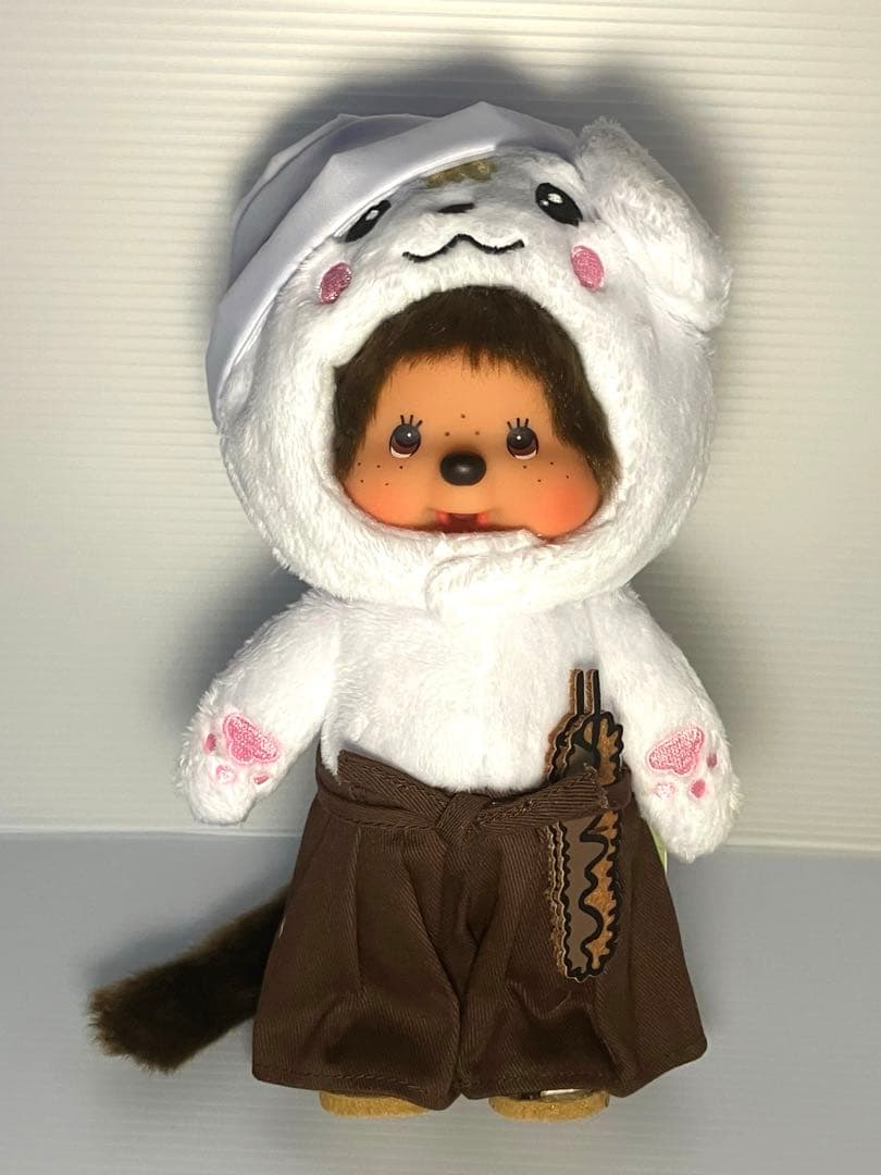 ご当地限定品】さのまる × モンチッチ Sサイズ ぬいぐるみ（青