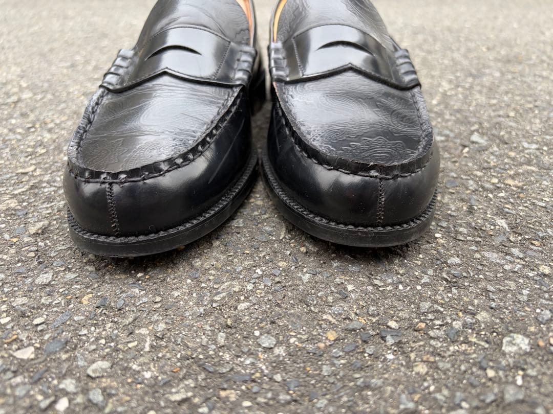 kenford fine shoesケンフォード ペイズリー ローファー26.5 - メルカリ