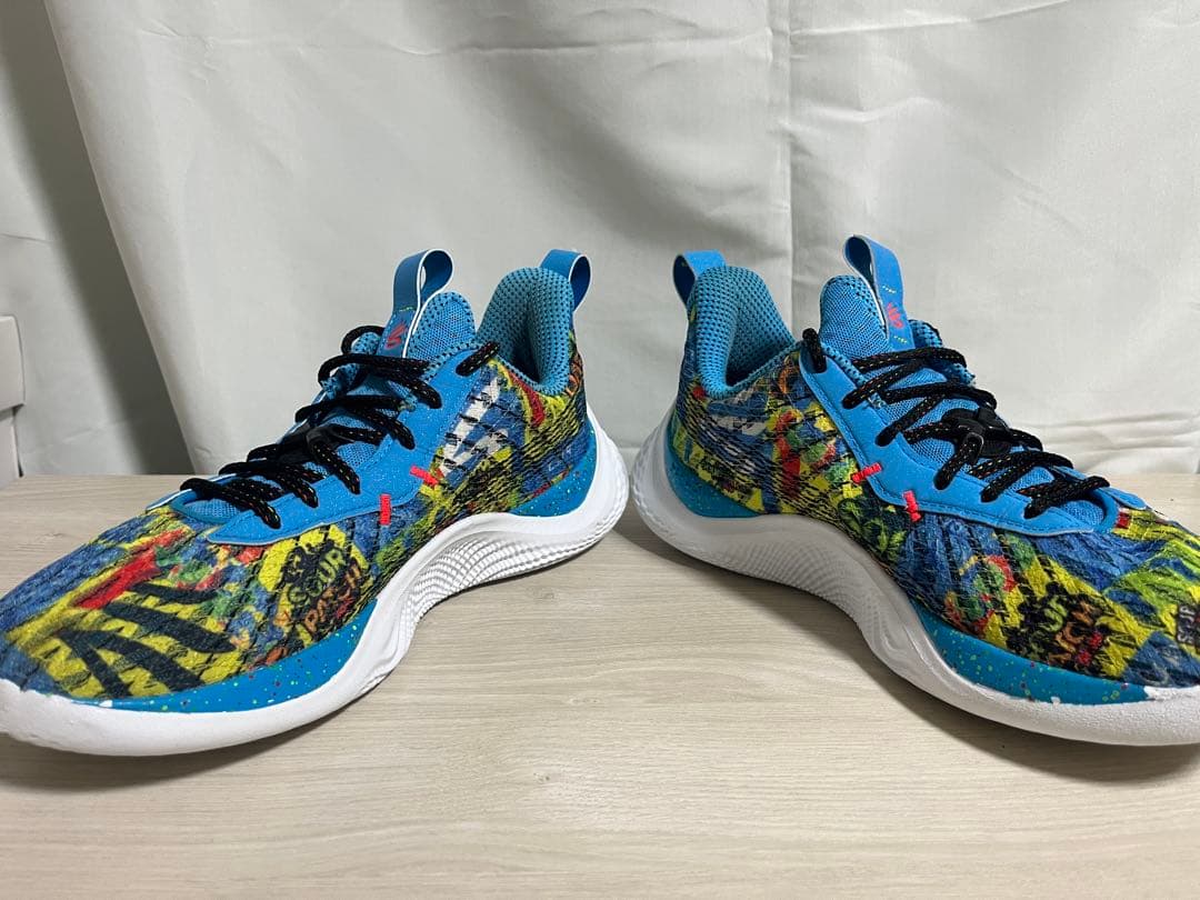 【けろきしん】アンダーアーマー カリー10 27.5cm