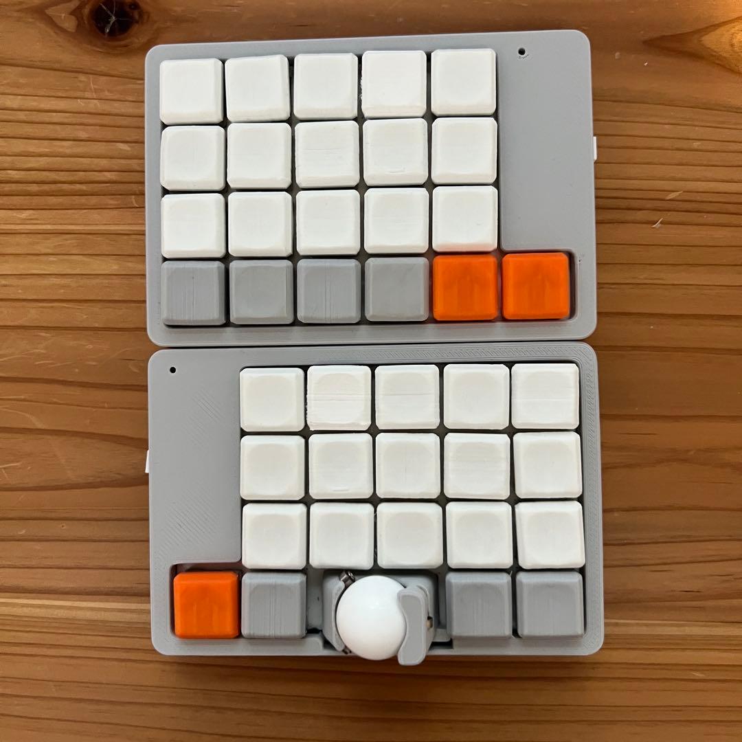 conductor ver.0.1.0 トラックボール付き 左右分割型キーボード - メルカリ