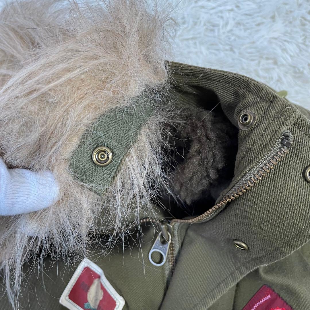 ✨美品✨ピンクハウスチェルシー ボア ファー付モッズコート 春秋冬