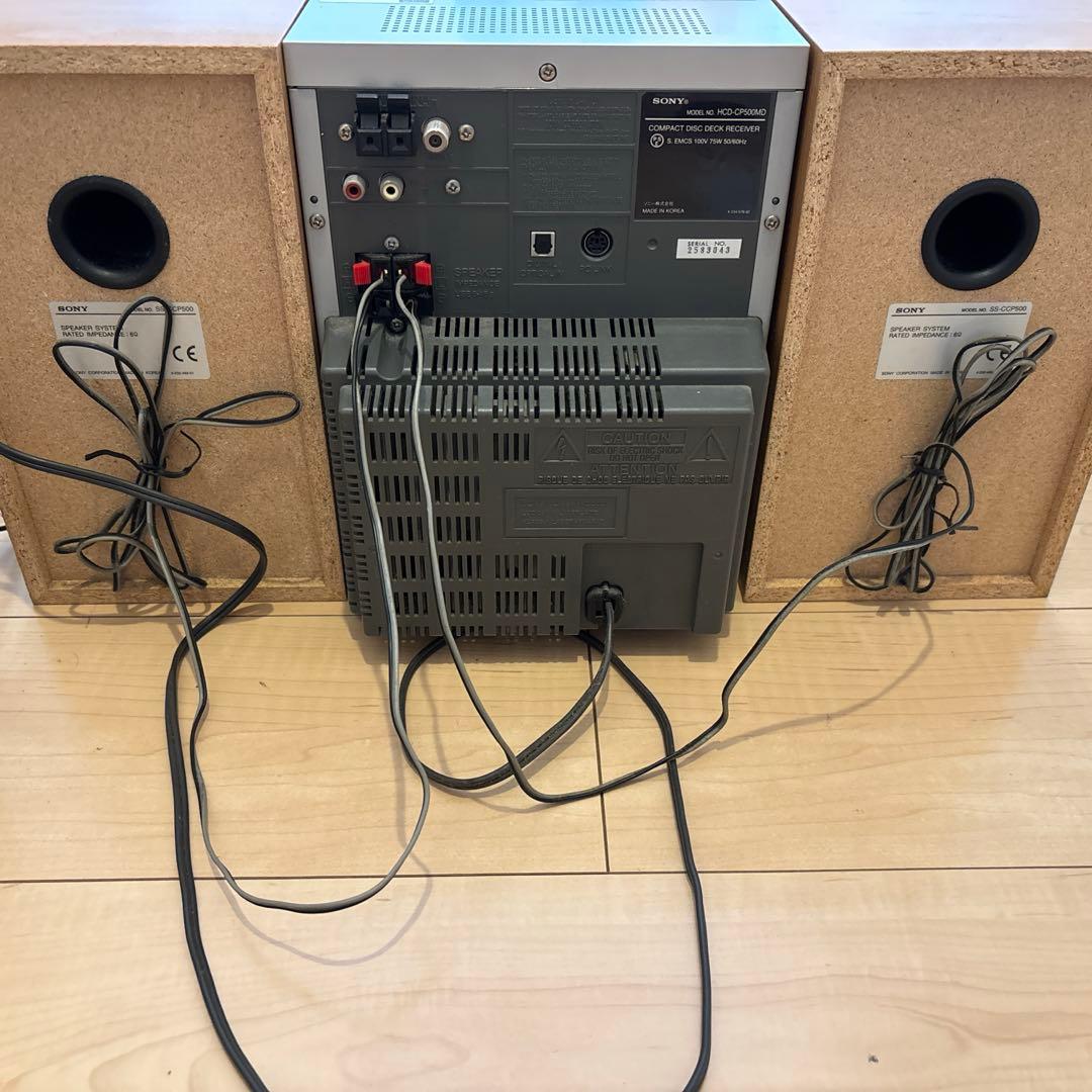 ジャンク品】SONY CMT-J100 ミニコンポ - メルカリ