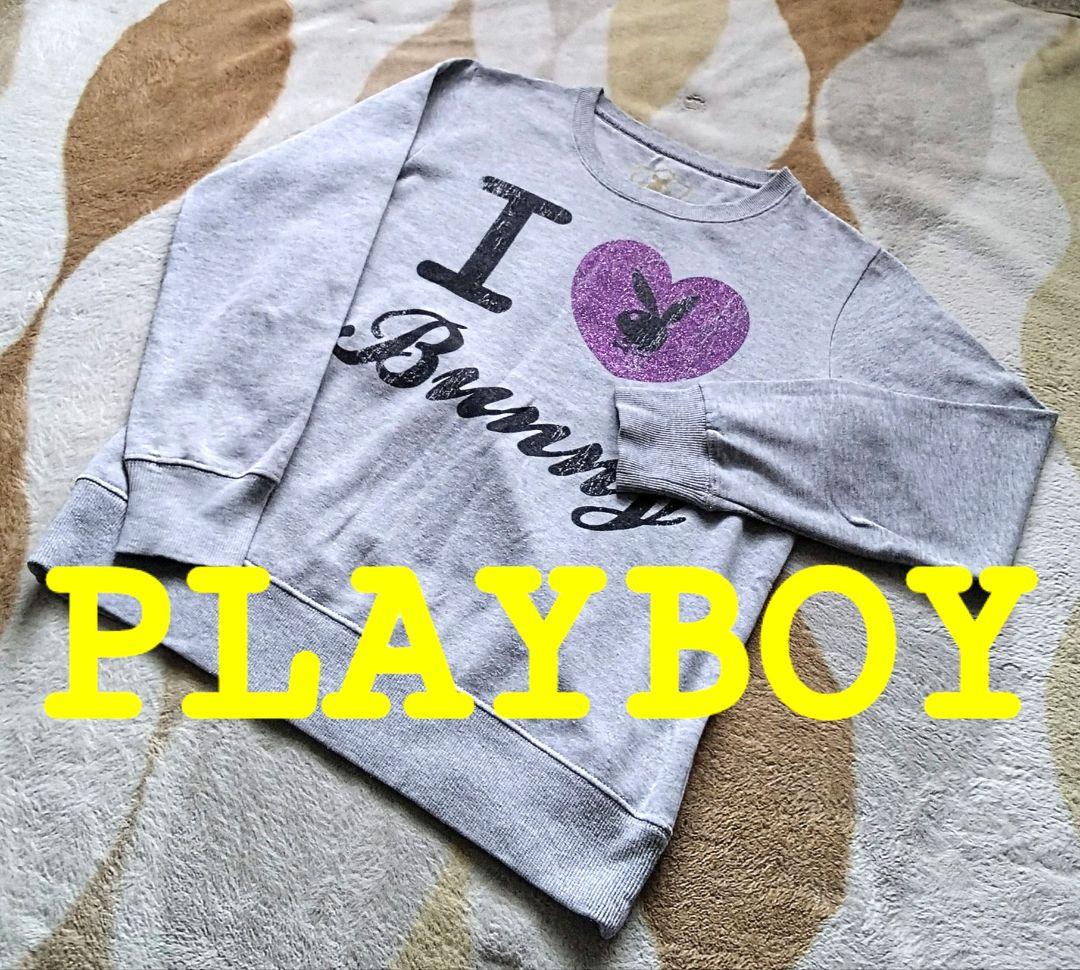 PLAYBOY プレイボーイ スウェット ヴィンテージ 00s 短丈 y2k - メルカリ