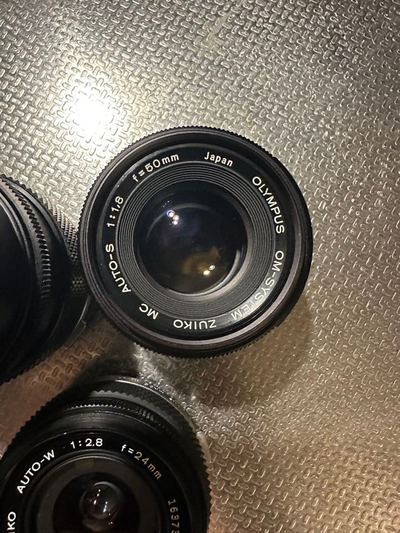 Olympus OM用 24/50/100mm 単焦点レンズ
