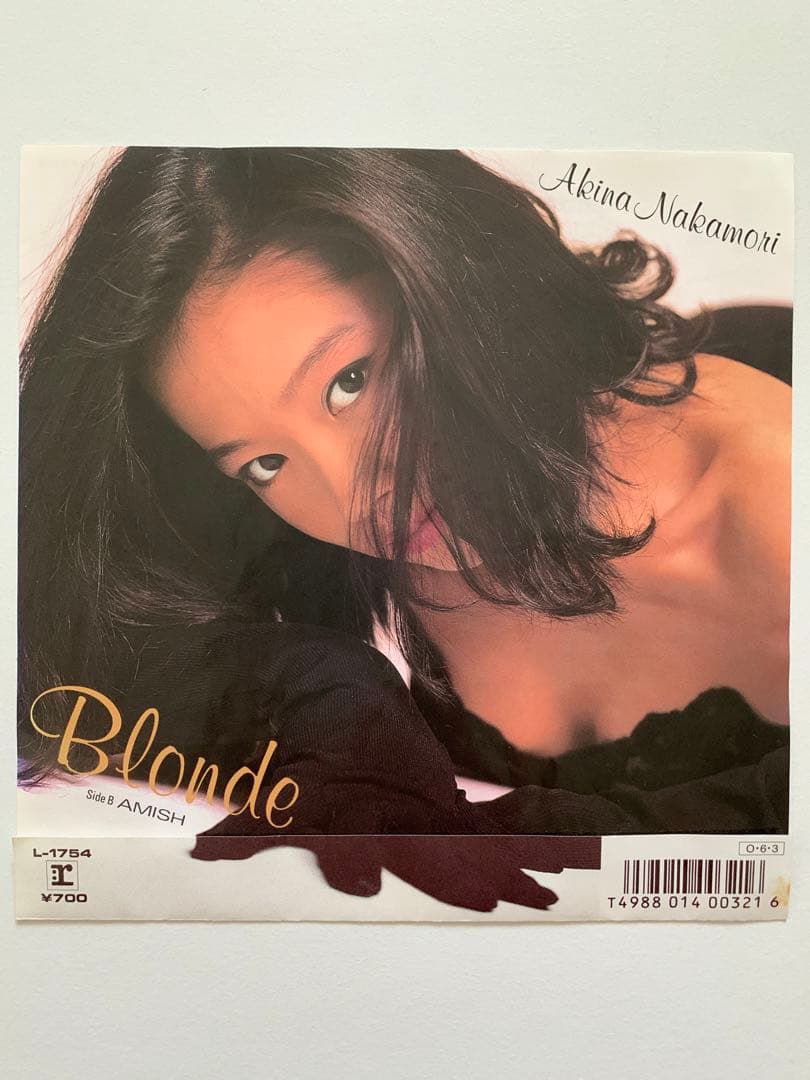 中森明菜 BLONDE EPレコード - メルカリ
