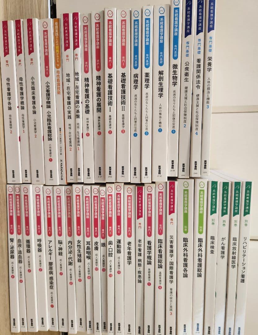 看護 医学書院 教科書全巻セット 医学書院 系統看護学講座 看護学生 教科書まとめ売り - メルカリ