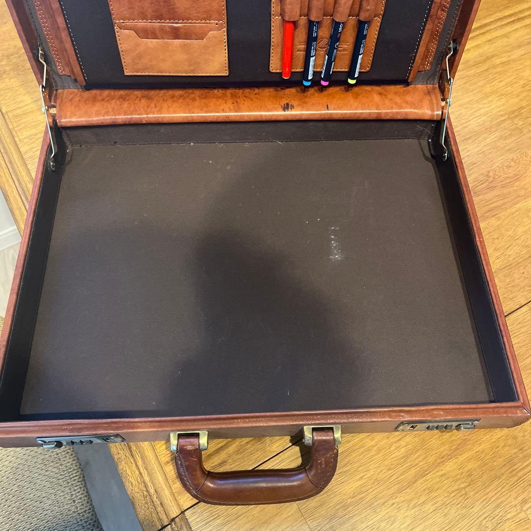 s*l様 青木カバン アタッシュケース マイインターン - メルカリ