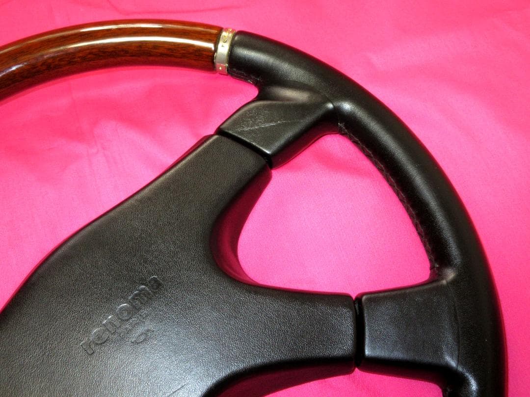 6379 正規品 renoma paris レノマ ステアリング 36.5Φ