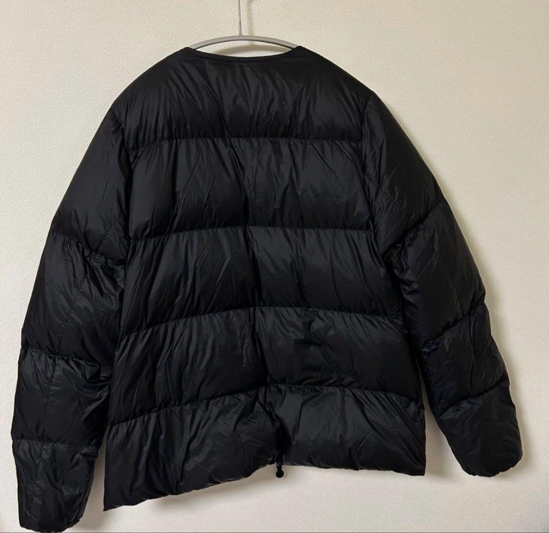 Pyrenex ピレネックス 別注VIGO ノーカラー ダウンジャケット S 黒