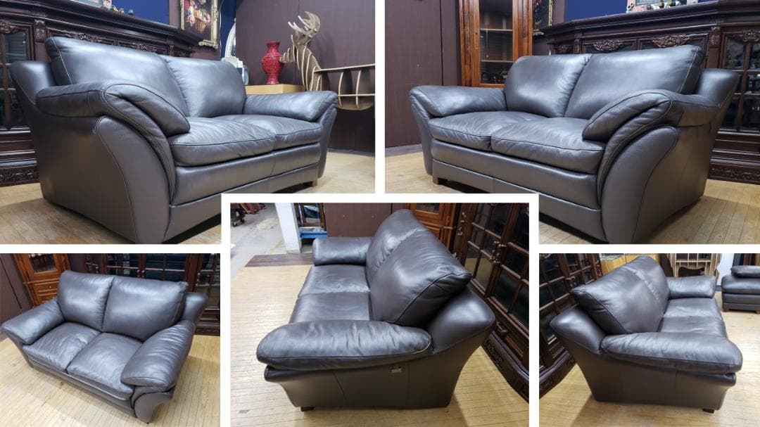 kinoyon 30様 専用②L8 美品 ケルビン・ジョルマーニ 本革 2P＆