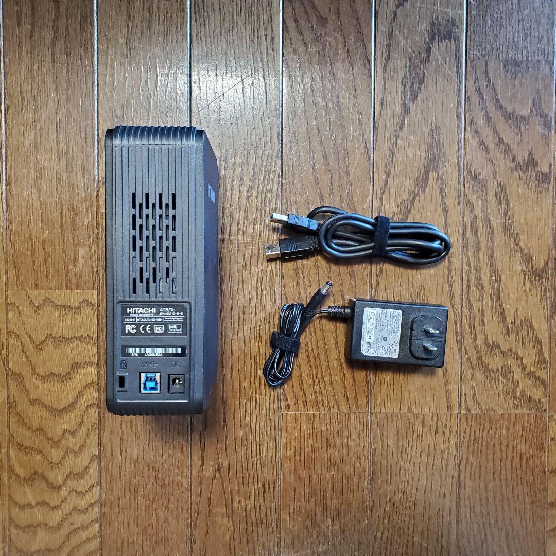 HITACHI Touro Desk DX3 TV 外付けHDD 4TB - メルカリ