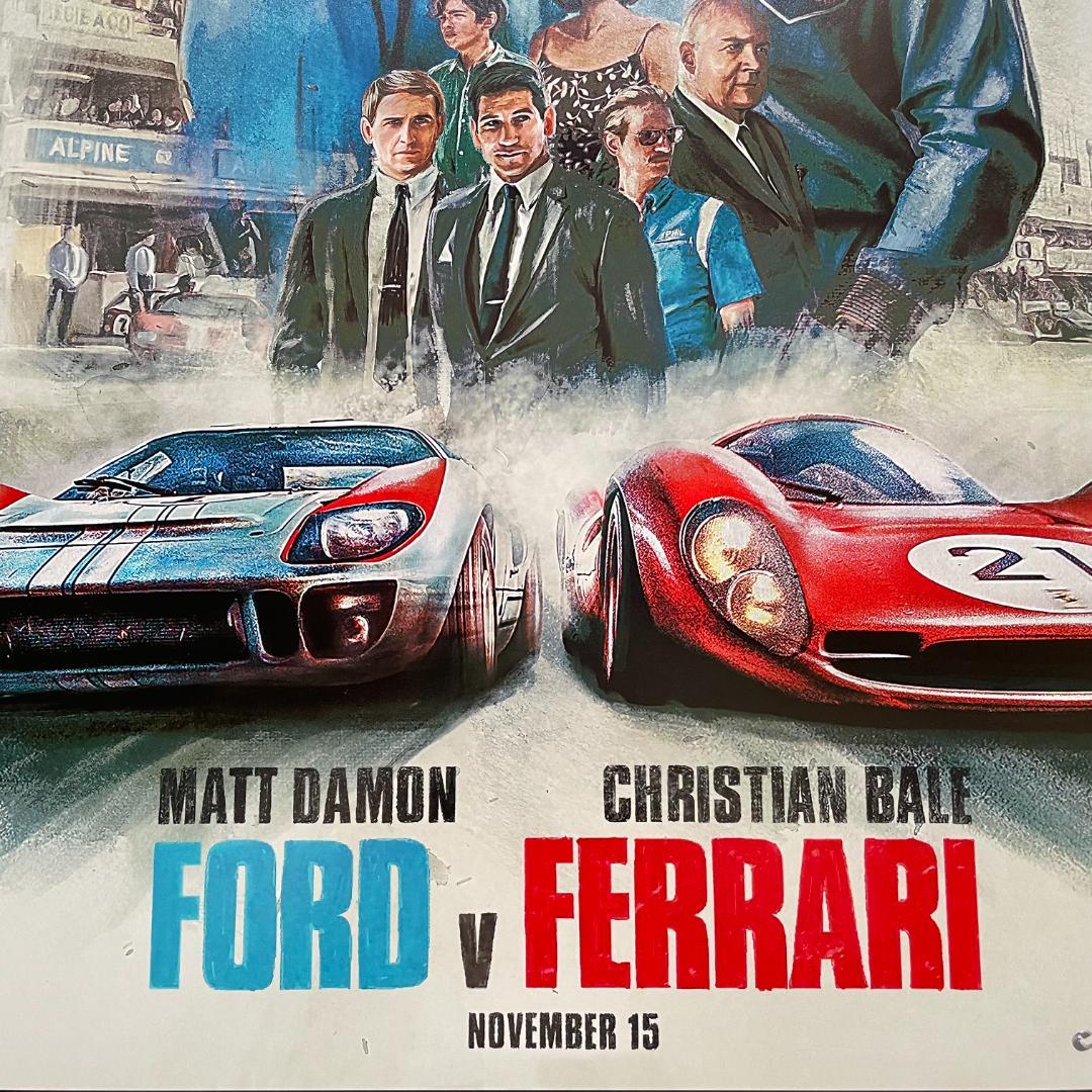 海外版ポスター『フォードvsフェラーリ』（Ford v Ferrari）#1 - メルカリ