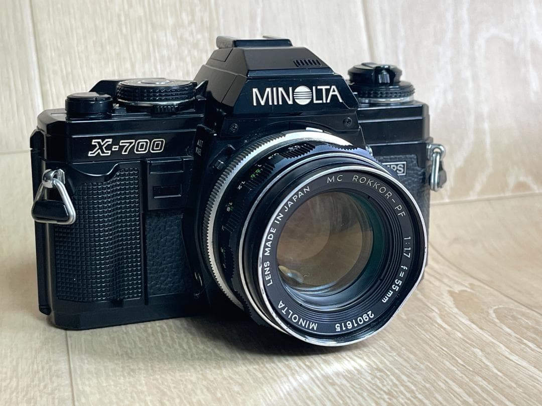 MINOLTA X-700 ＋ MC ROKKOR-PF 50mm F1.7 - メルカリ