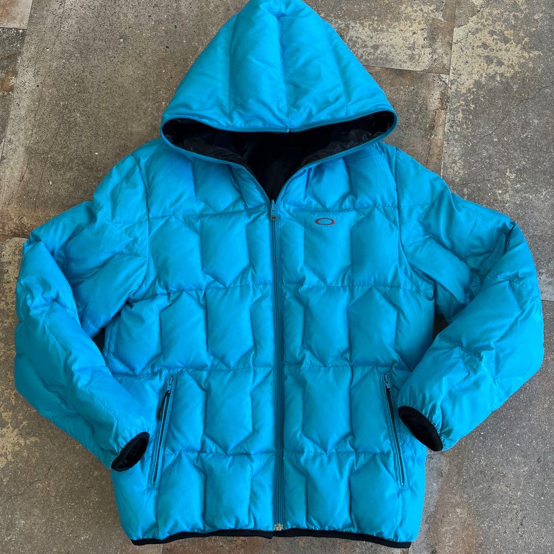 90年代頃当時物！オークリー リバーシブルダウンジャケット L - メルカリ