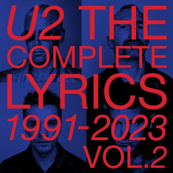 激レア非売品！】U2 THE COMPLETE LYRICS 2冊セット！！の通販｜www