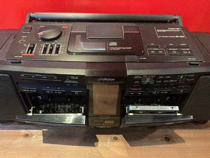 victor RC-X90 G-HORN EX 昭和レトロ CDラジカセ - メルカリ
