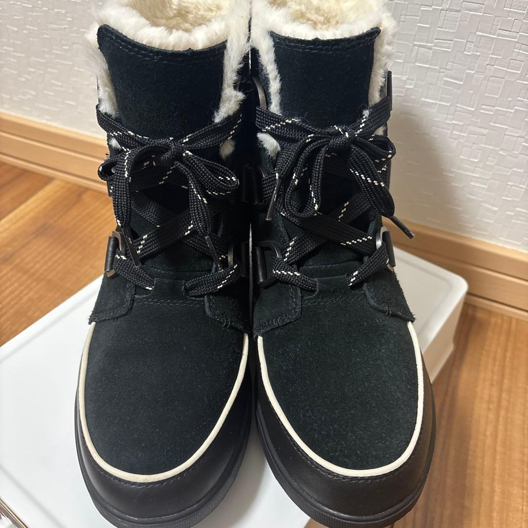 SOREL 防水 スノーブーツ スエード 25.5cm ディボリ　NL3425