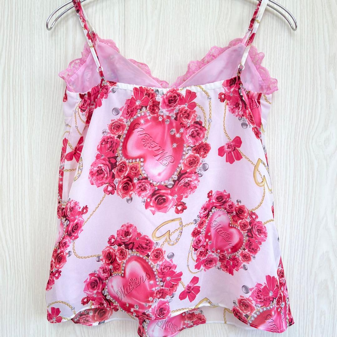 MARS Y2K 姫ギャル 平成 当時物 ビッグリボンキャミトップス - メルカリ