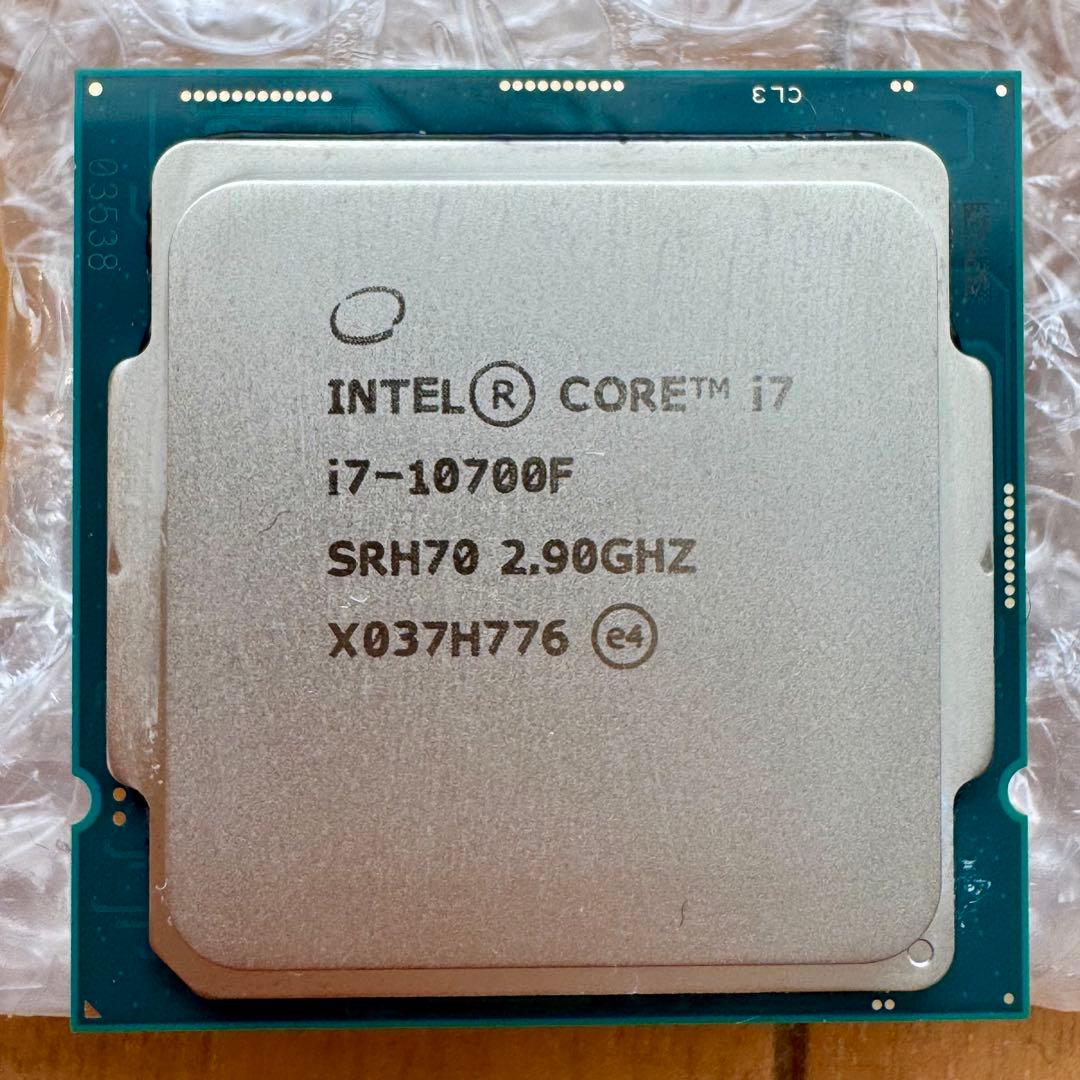 Intel Core i7-10700F - メルカリ