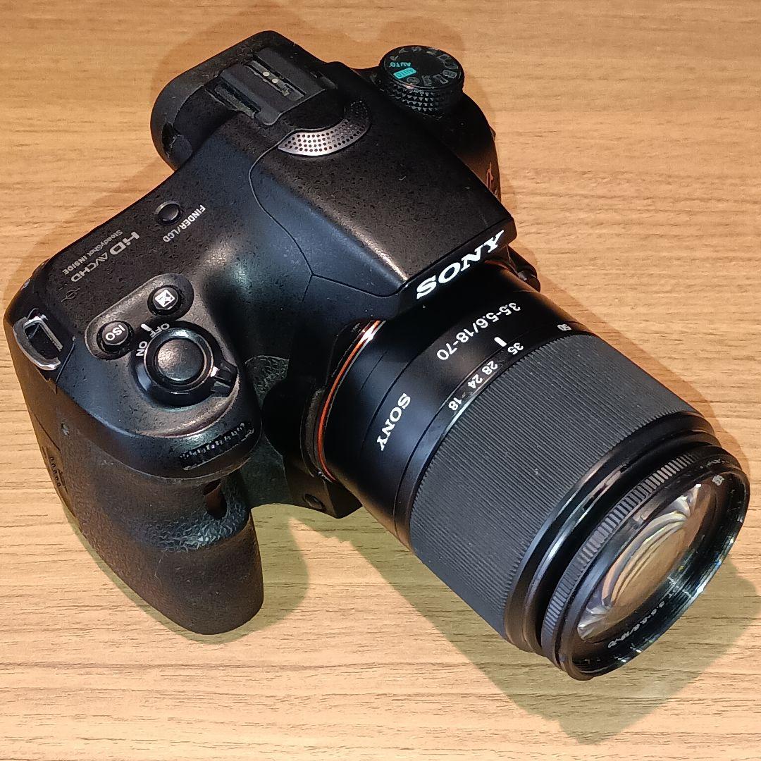 ジャンク】SONY α65 ＋ ズームレンズ DT 18-70mm - メルカリ