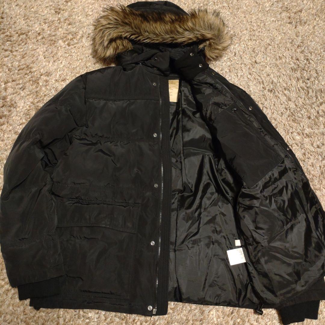 ユニクロ プレミアムダウンジャケット ファー 平成 y2k お兄系 XLARGE