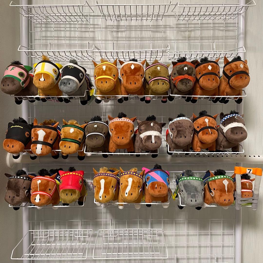 サラブレッドコレクション ぬいぐるみ ゲートインぬいぐるみ 27体