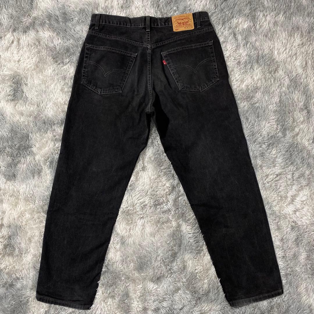 美品 Levi's 550 90s W38 ブラックデニム カナダ製 後染め - メルカリ