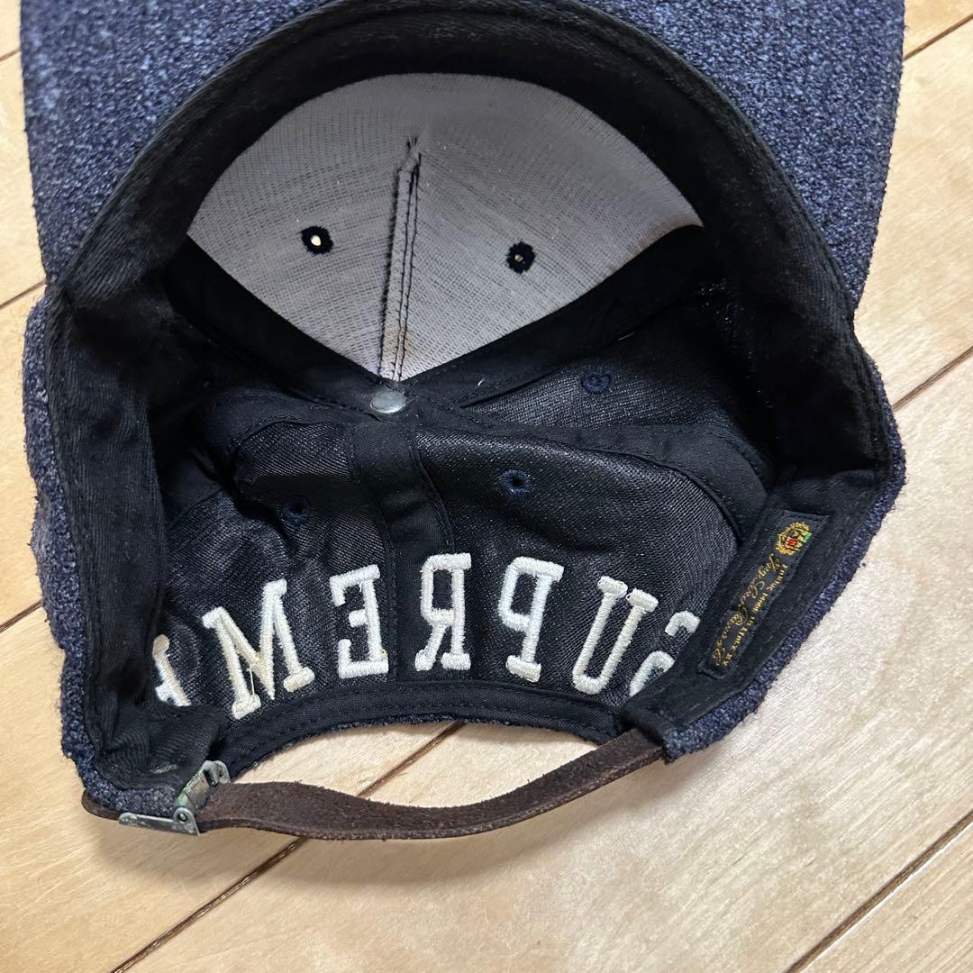 SUPREME loro piana 5-panelキャップ ネイビー 14ss - メルカリ