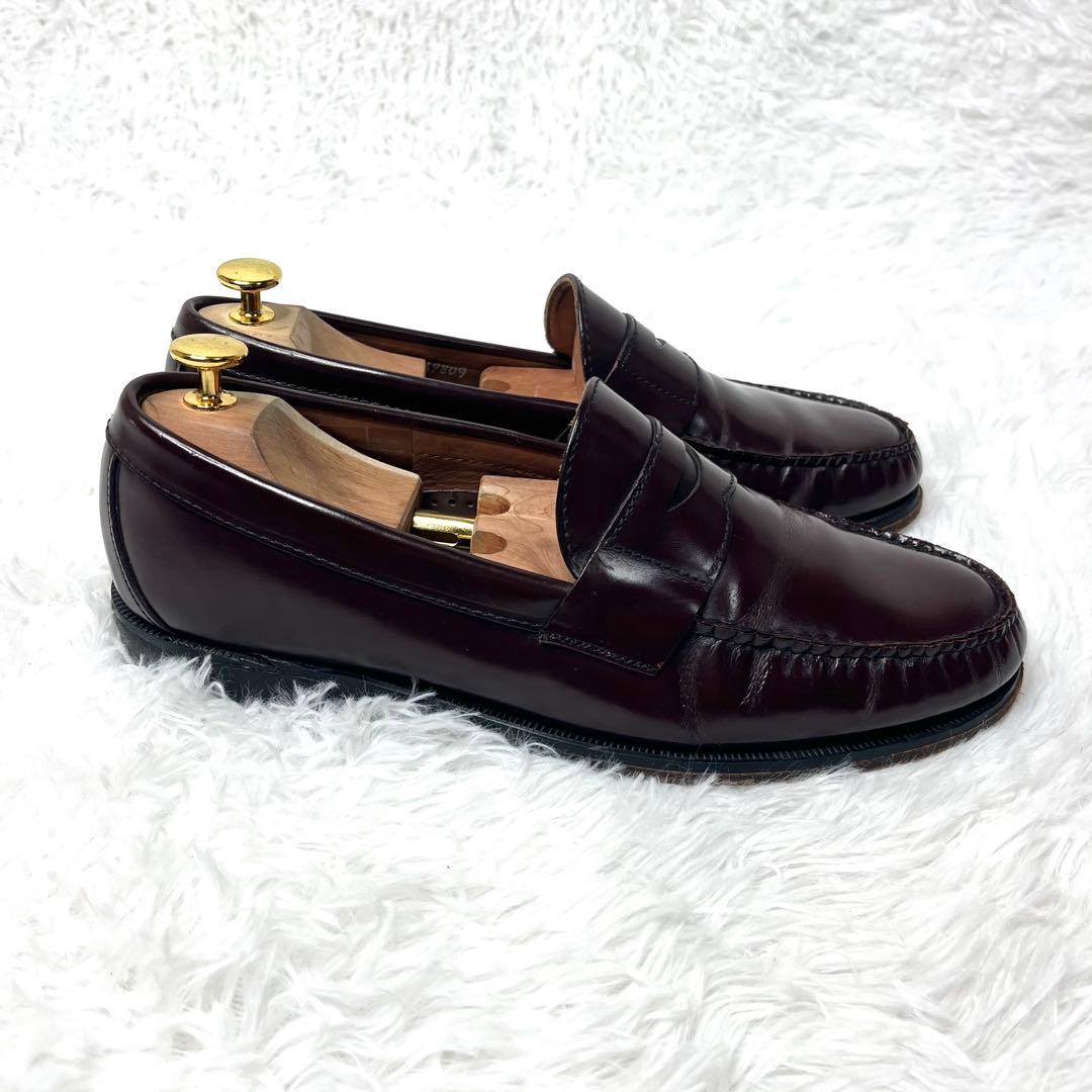 【美品】 G.H.BASS ローファー 28cm 本革 レザー ビジネス