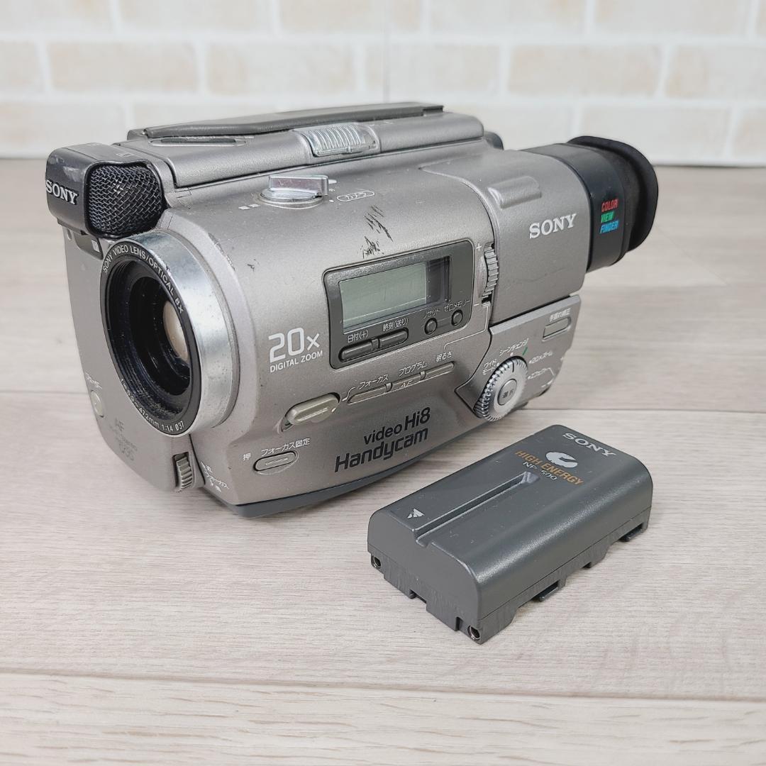 SONY ビデオカメラ8mmテープ CCD-TR2 ジャンク品 レトロ - メルカリ