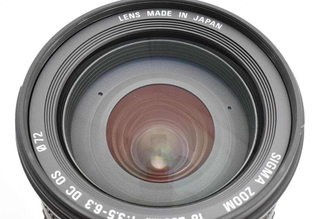 良品 SIGMA 18-200mm F3.5-6.3 DC OS Canon