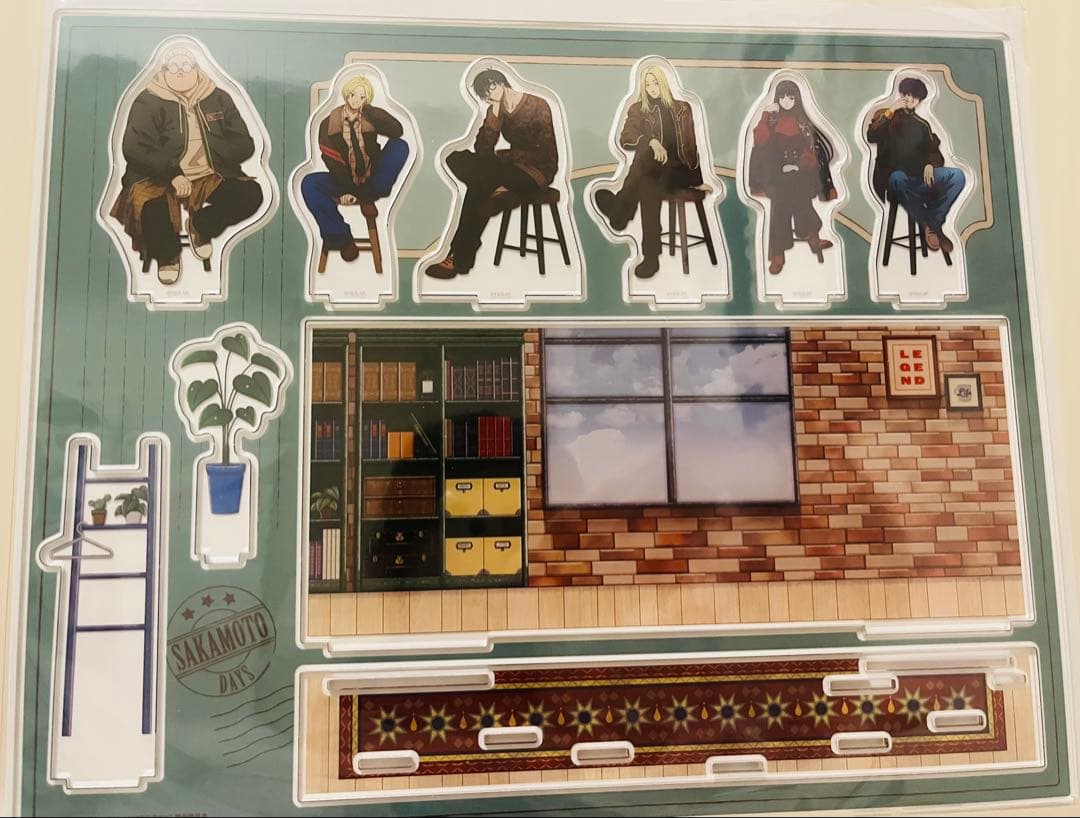 SAKAMOTODAYS まるくじ 】 超大吉アクリルジオラマ - メルカリ