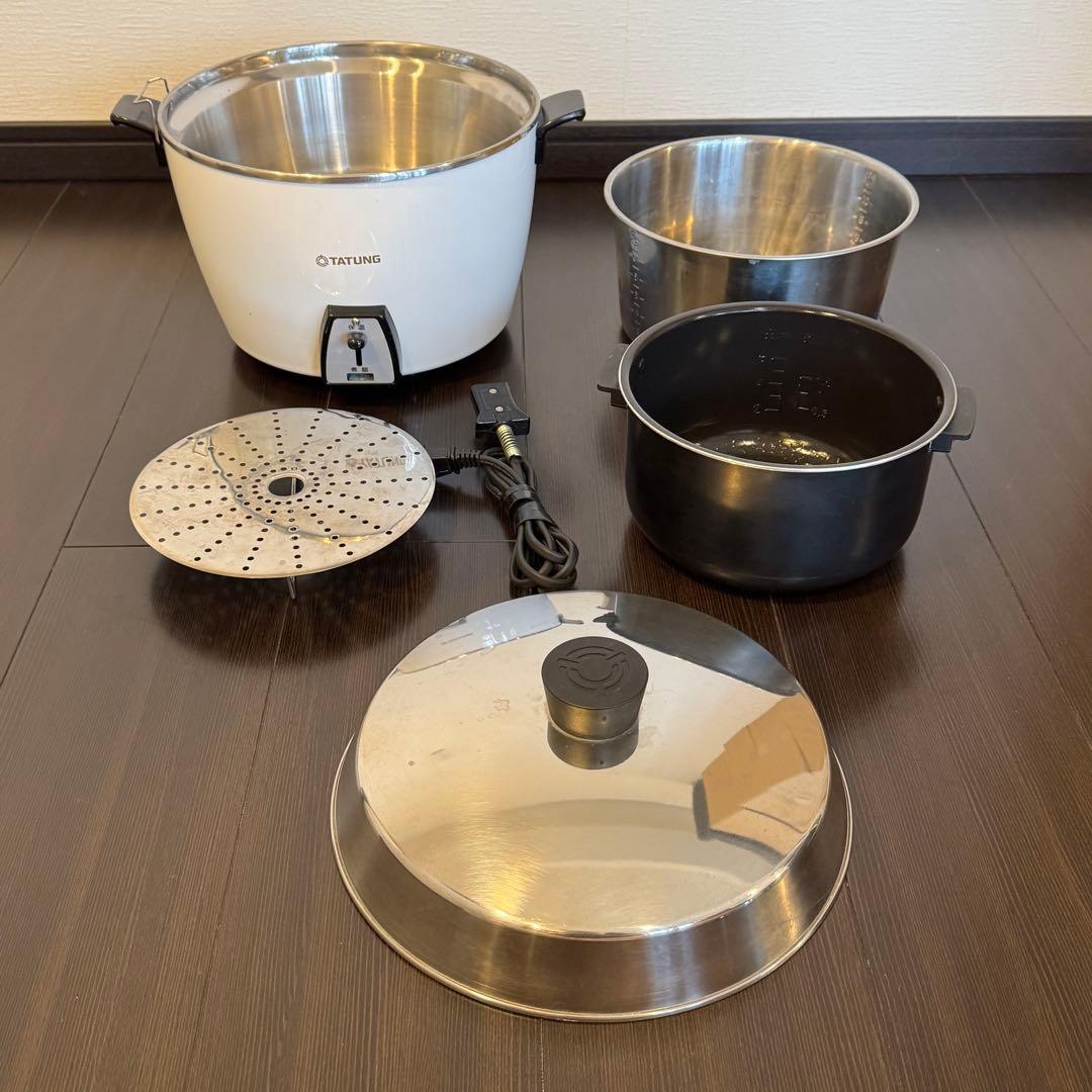 大同電鍋　Lサイズ　オールステンレス製モデルTATUNG 炊飯器 大同電鍋／外鍋・ケース オールステンレス – 大同電鍋公式直営店
