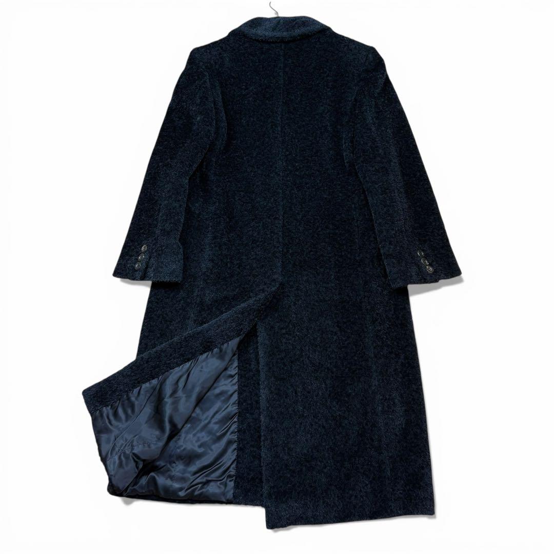 極美品 マックスマーラ 白タグ アルパカ ロングコート シャギー サイズ