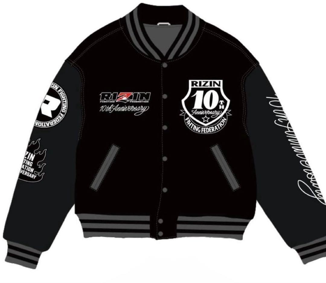 新品 RIZIN 10th Anniversary ヴァーシティジャケット - メルカリ