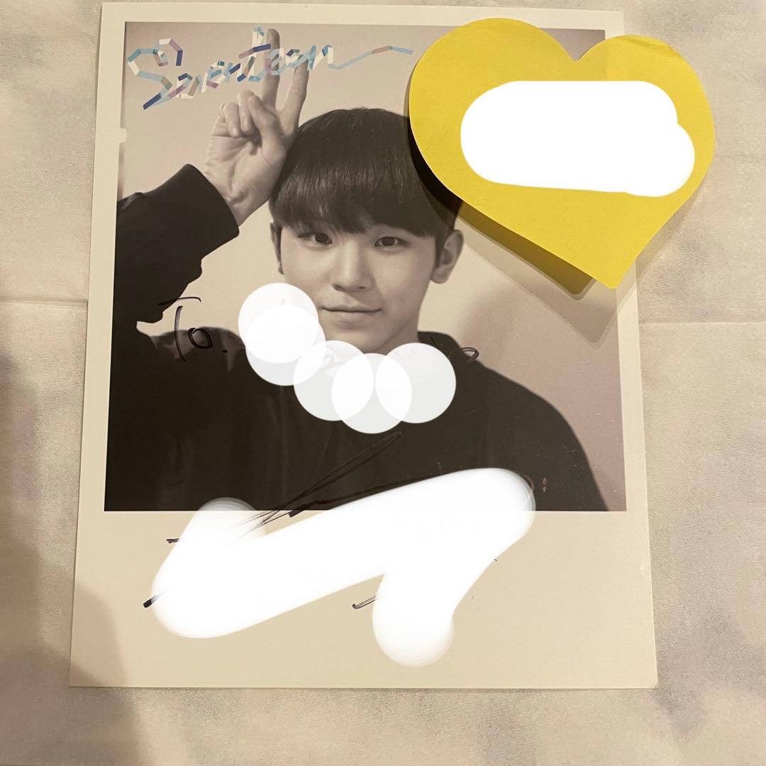 SEVENTEEN セブチ サイン会 ペンサ 直筆サイン ウジ - メルカリ