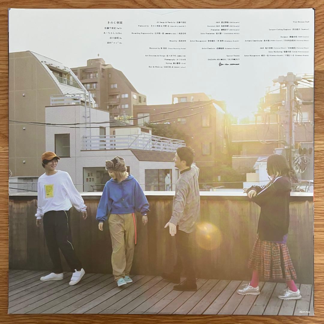 きのこ帝国 – タイム・ラプス アナログレコードLP - メルカリ