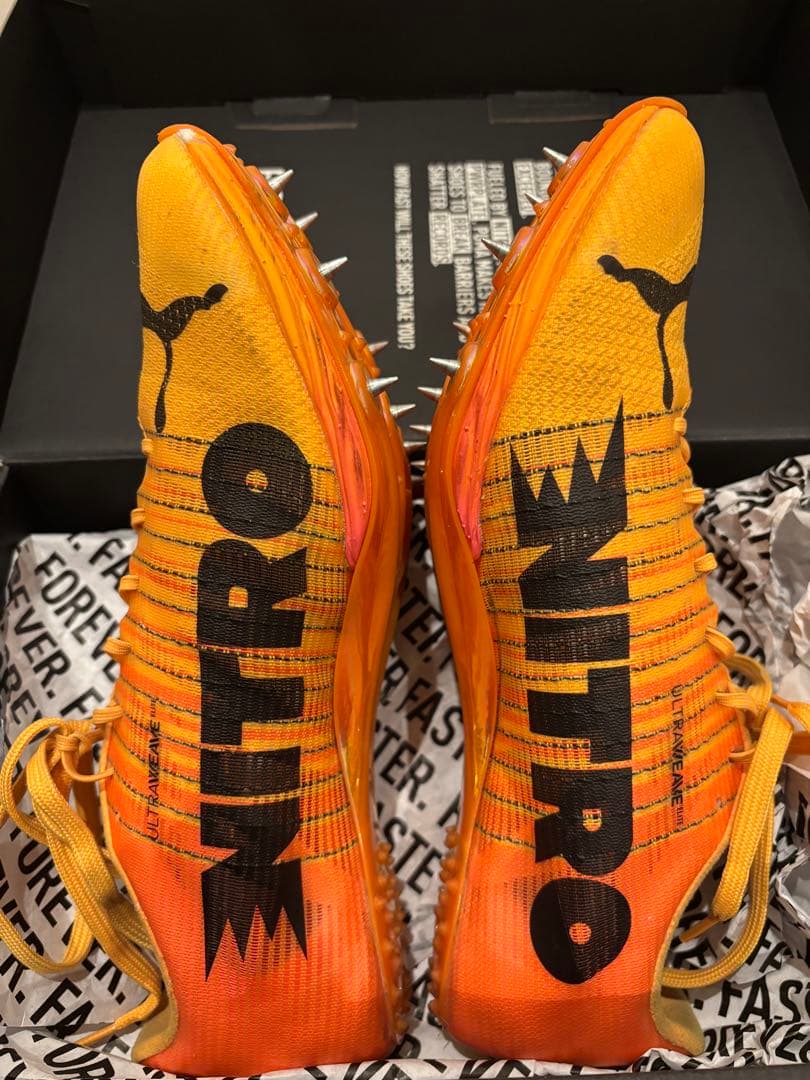 最終値下げ PUMA エヴォスピードスプリントニトロエリート2 25.5cm