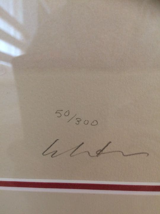 ジョンレノン リトグラフ《LOOK》５０／３００ JOHN LENNON