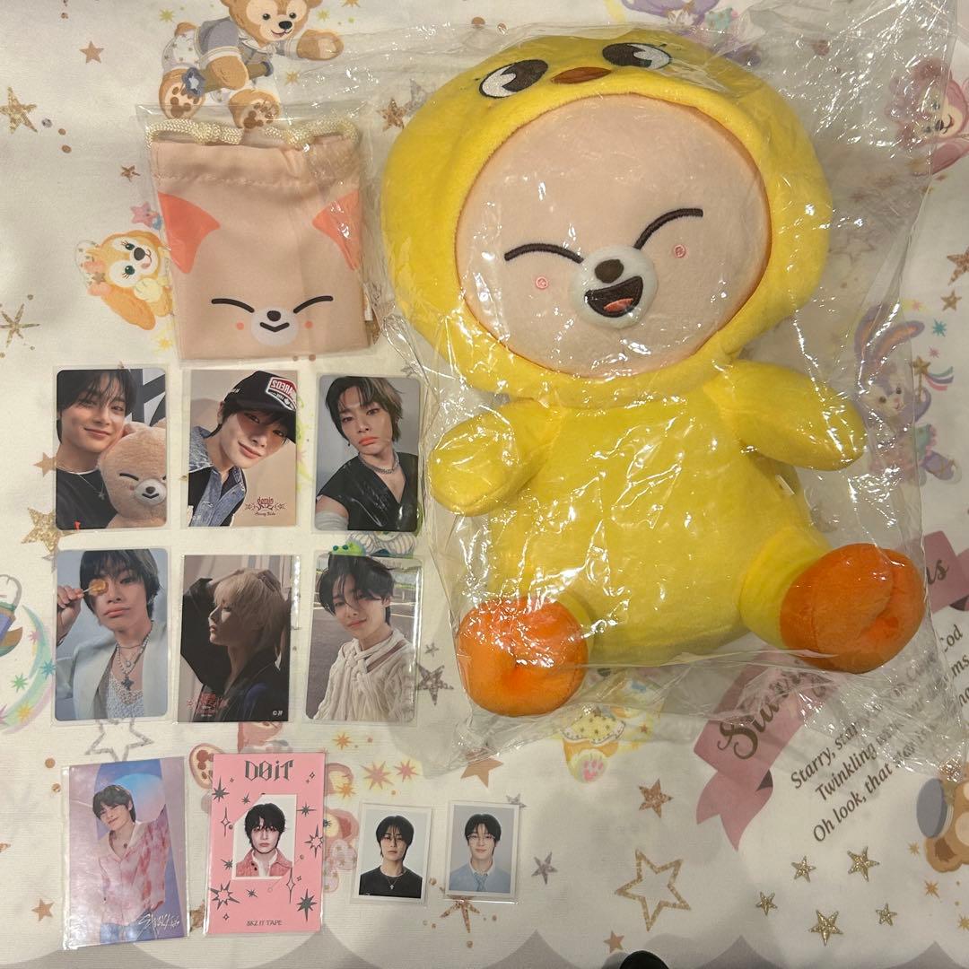 StrayKids 抱きぬいぐるみ アイエン I.N フォクシニー トレカ - メルカリ